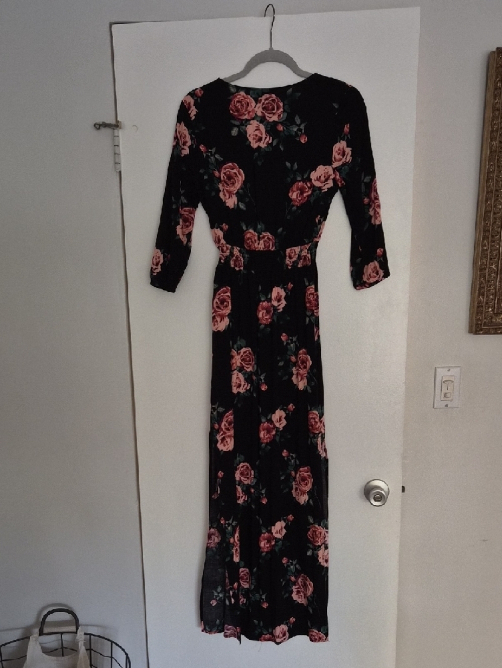 Forever 21 Black Floral Maxi Dress - Picture 5 of 5